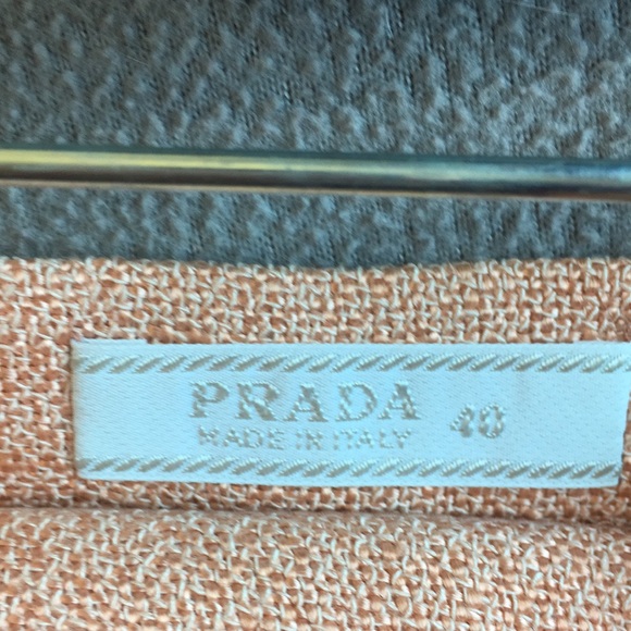Prada sz 40 New Condition Never Tweed Worn Pencil Skirt - Picture 4 of 7